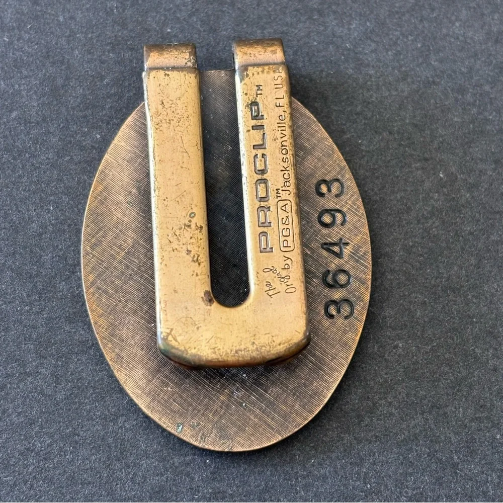 The Original by PG&A World Tour Golf Myrtle Beach SC Proclip Bronze Money Clip